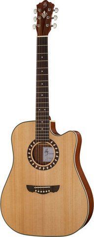 Акустическая гитара Harley Benton Custom Line CLD-1048SCE NS 285629 фото