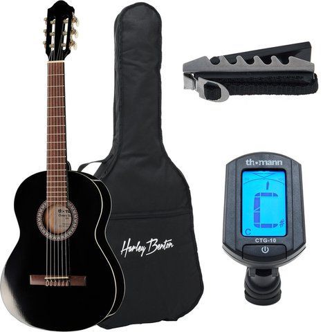 Класична акустична гітара Thomann Classic Guitar 3/4 BK Bundle (комплект) 543827 фото