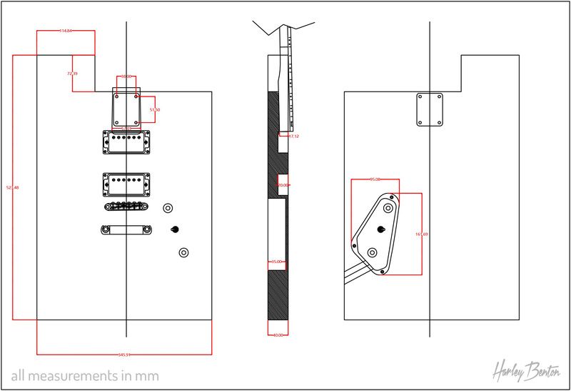 Harley Benton Electric Guitar Kit Square 549495 фото