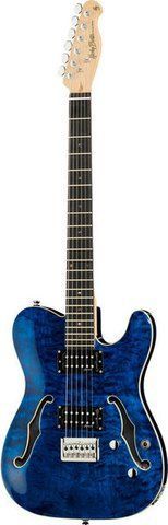 Электрогитара Harley Benton TE-90QM HH Trans Blue 349577 фото