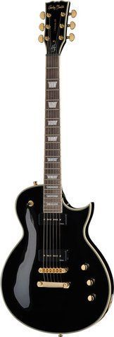 Электрогитара Harley Benton SC-Custom III P90 Black 570217 фото