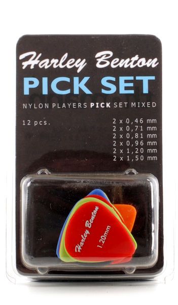 Harley Benton Nylon Player Pick Set Mixed 223625 фото