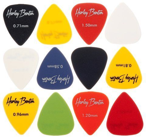 Harley Benton Nylon Player Pick Set Mixed 223625 фото
