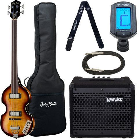 Harley Benton Beatbass FL VS Set w/Warwick 639567 фото