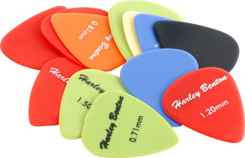 Harley Benton Nylon Player Pick Set Mixed 223625 фото