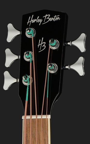Harley Benton B-35BK-FL Acoustic Bass w/Bag 537181 фото