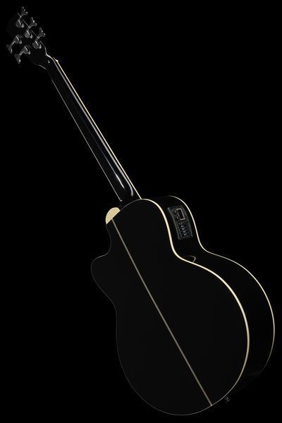 Harley Benton B-35BK-FL Acoustic Bass w/Bag 537181 фото