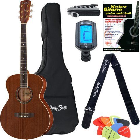 Акустична гітара Harley Benton CG-45 NS Bundle (комплект) 563294 фото