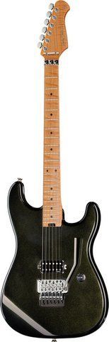 Электрогитара Harley Benton ST-80FR MN Lime Sparkle 579894 фото