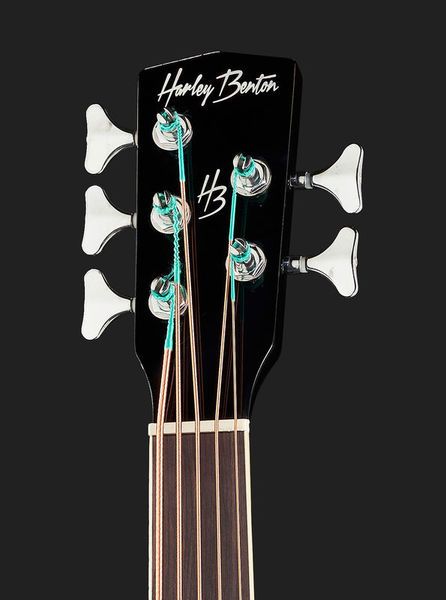 Harley Benton B-35BK-FL Acoustic Bass Series 476023 фото