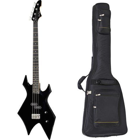 Бас-гітара Harley Benton WB-20BK Rock Series w/Bag (комплект) 543879 фото