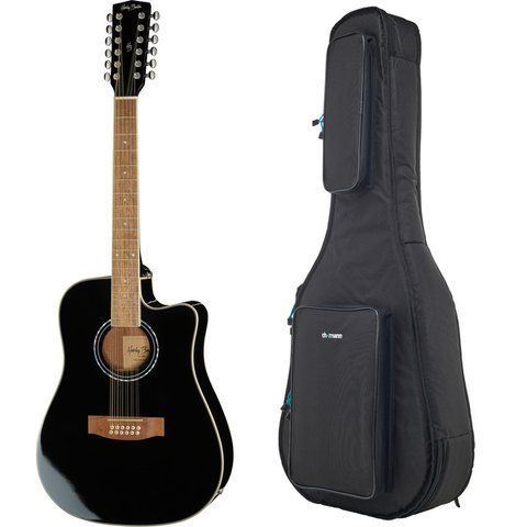 Harley Benton D-200CE-12BK w/Bag 538115 фото