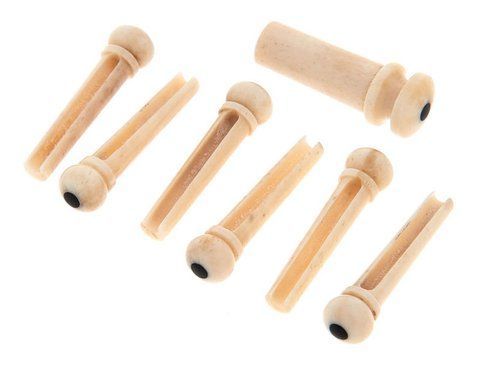 Harley Benton Parts Bridgepin Set Bone Eb E 267044 фото