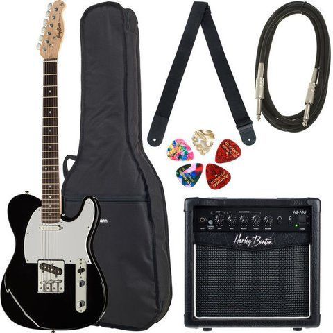 Электрогитара Harley Benton TE-20 BK Standard Serie Set 1 (комплект) 160304 фото