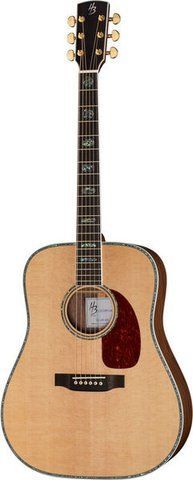 Акустическая гитара Harley Benton Custom Line CLD-41S WN 414098 фото