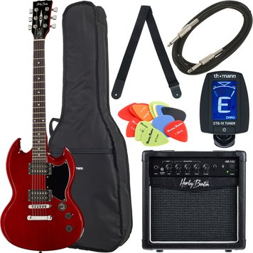 Harley Benton DC-200 CH Student Serie Bundle 371273 фото