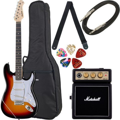 Електрогітара Harley Benton ST-20 SB Standard Serie Bundle (комплект) 404245 фото
