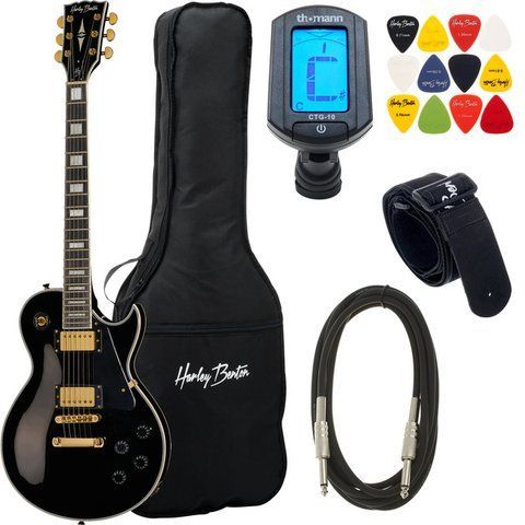 Harley Benton SC-500 BK Vintage Serie Bundle 561013 фото