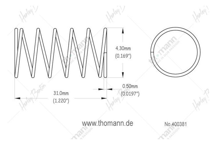 Harley Benton Parts Humbucker Spring Set 400381 фото