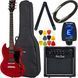 Електрогітара Harley Benton DC-200 CH Student Serie Bundle (комплект) 371273 фото 1