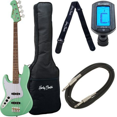 Harley Benton JB-62 LH CC SFG Bundle 570663 фото