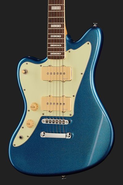 Електрогітара Harley Benton JA-60CC LH Lake Placid Blue 514523 фото
