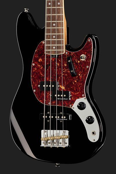 Бас-гитара Harley Benton MV-4MSB Black 570880 фото
