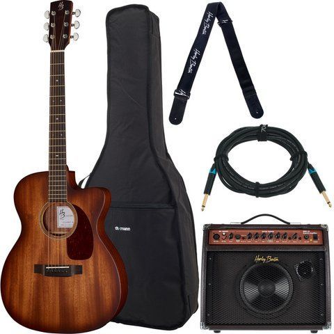 Harley Benton Custom Line CLA-15MCE V Bundle 540495 фото