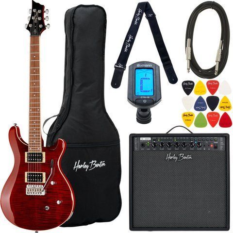 Harley Benton CST-24T Black Cherry Fl Set 566787 фото
