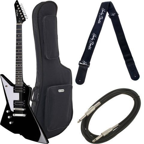 Електрогітара Harley Benton Extreme-76LH BK Bundle (комплект) 539285 фото