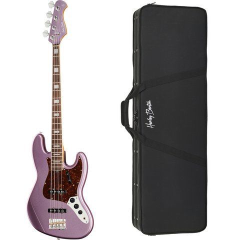 Harley Benton MV-4JB Burgundy Mist w/Case 597077 фото