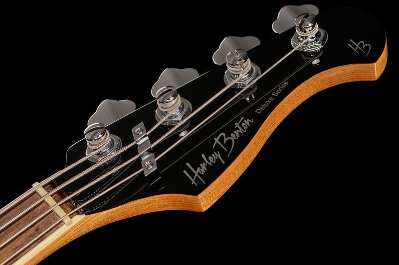 Бас-гитара Harley Benton MV-4MSB Black 570880 фото