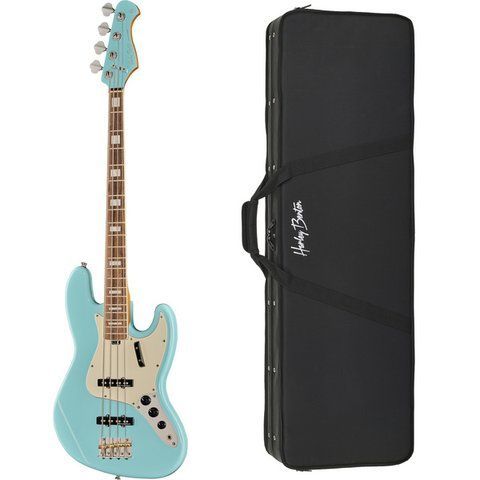 Harley Benton MV-4JB Daphne Blue w/Case 597097 фото