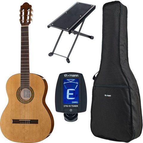 Класична акустична гітара Thomann Classic 4/4 Guitar Left Bundle (комплект) 423190 фото