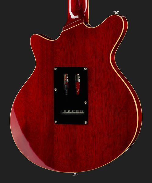 Електрогітара Harley Benton BM-75 Trans Red Deluxe w/Bag (комплект) 545020 фото
