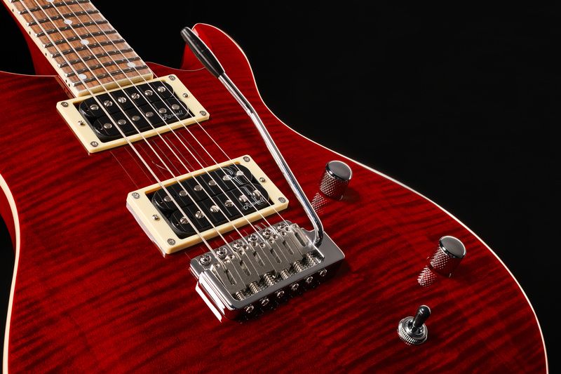 Harley Benton CST-24T Black Cherry Flame 376596 фото