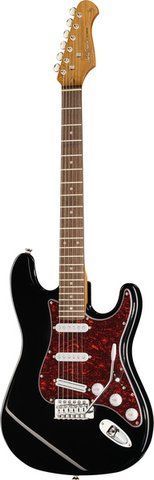 Електрогітара Harley Benton ST-62BK Hot Rod 467485 фото