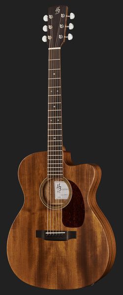 Акустическая гитара Harley Benton Custom Line CLA-15MCE w/Bag (комплект) 541348 фото