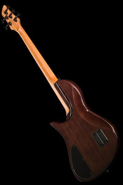 Бас-гітара Harley Benton MSB-5 Black Flame Burl 568963 фото