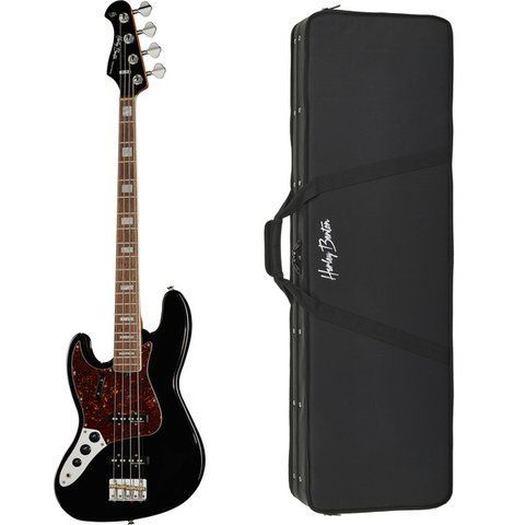 Harley Benton MV-4JB LH Black w/Case 597100 фото