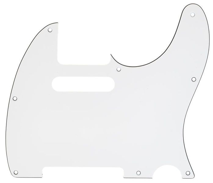 Harley Benton Parts Pickguard T-Style WH 8W 108176 фото