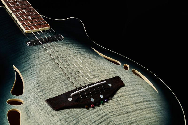Акустическая гитара Harley Benton Custom Line N.-Steel w/Bag (комплект) 549468 фото