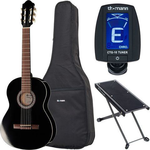 Класична акустична гітара Thomann Classic Guitar 3/4 Blac Bundle (комплект) 423193 фото