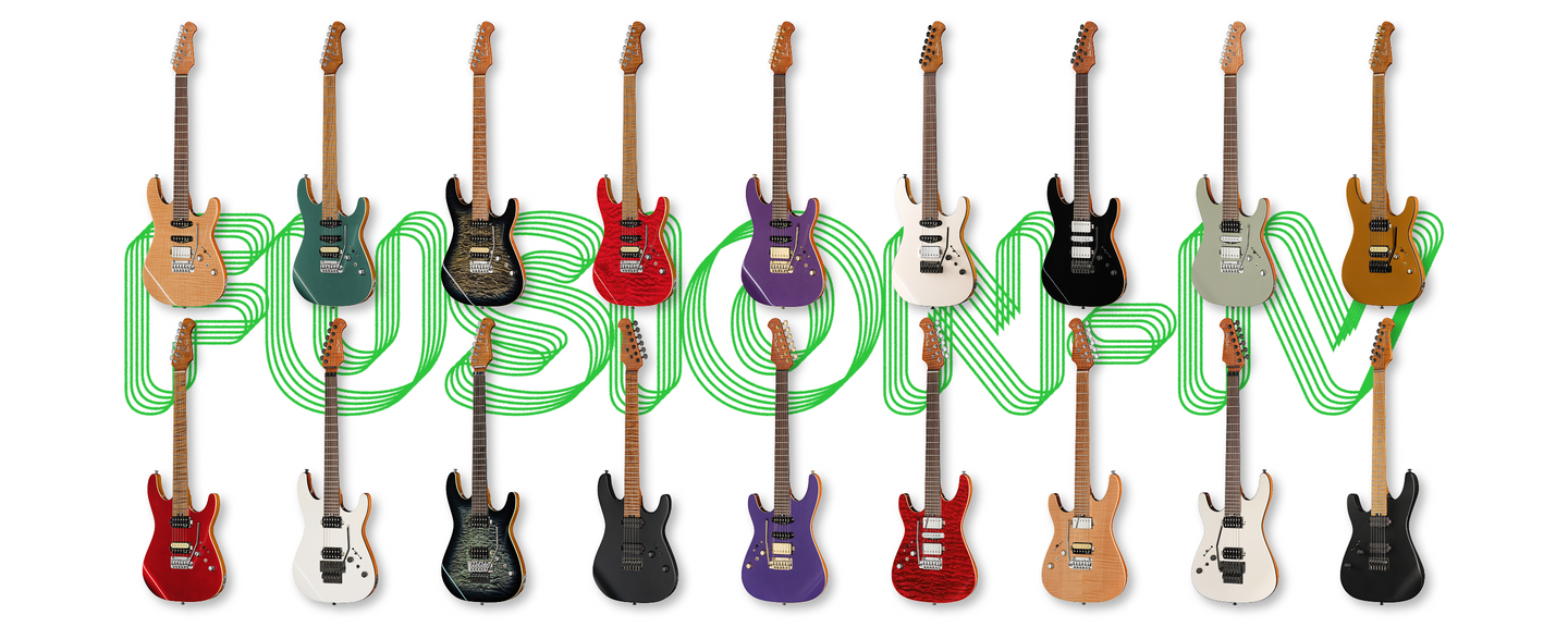 Електрогітари Harley Benton серії Fusion — каталог HBguitars