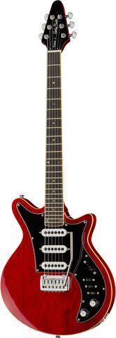Електрогітара Harley Benton BM-75 Trans Red Deluxe Series 392208 фото