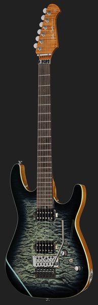 Harley Benton Fusion-IV HH RW FR QBLB 618137 фото
