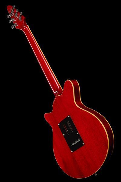 Електрогітара Harley Benton BM-75 Trans Red Deluxe Series 392208 фото