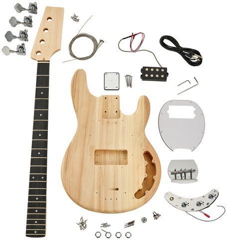 Бас-гітара Harley Benton Bass Guitar Kit MB-Style (набір для самозбірки) 549492 фото