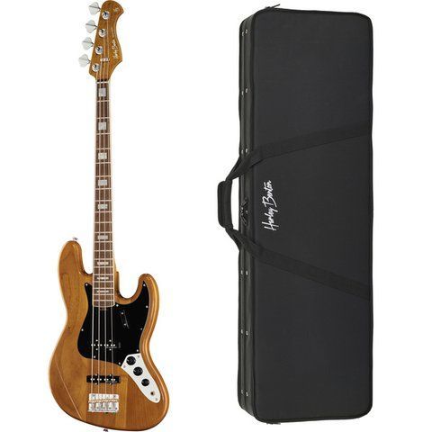 Harley Benton MV-4JB Natural w/Case 597103 фото