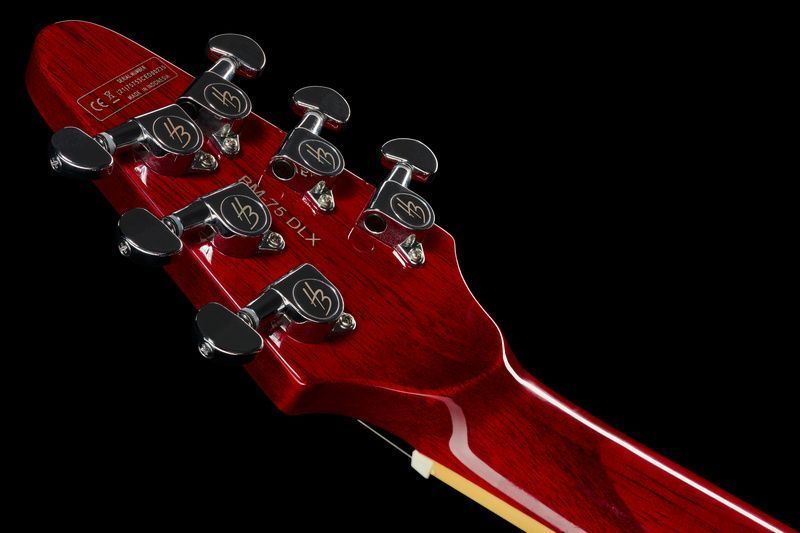 Електрогітара Harley Benton BM-75 Trans Red Deluxe Series 392208 фото